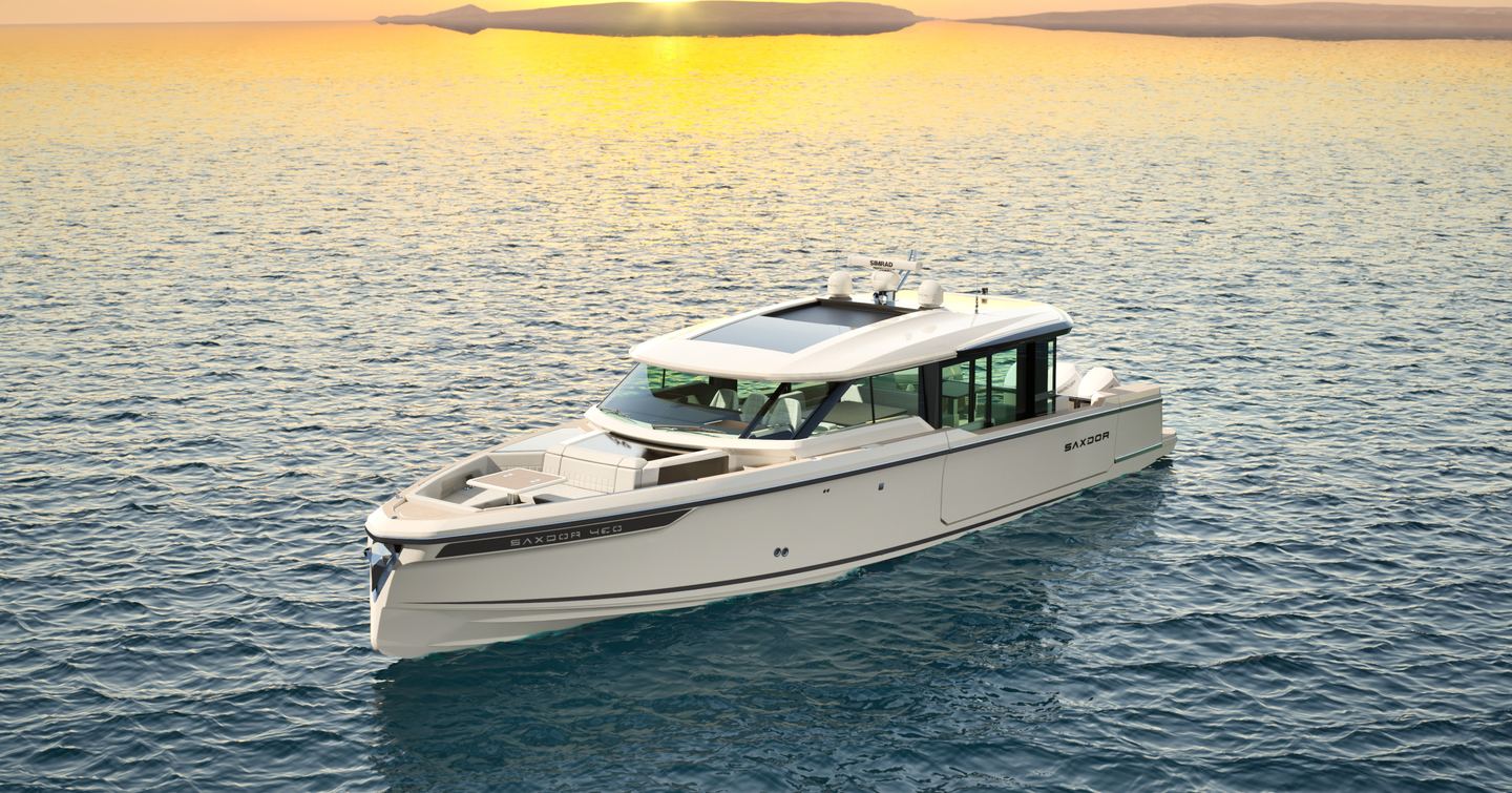 Saxdor-460-GTC-Review-exterior-profile-render-at-sunset