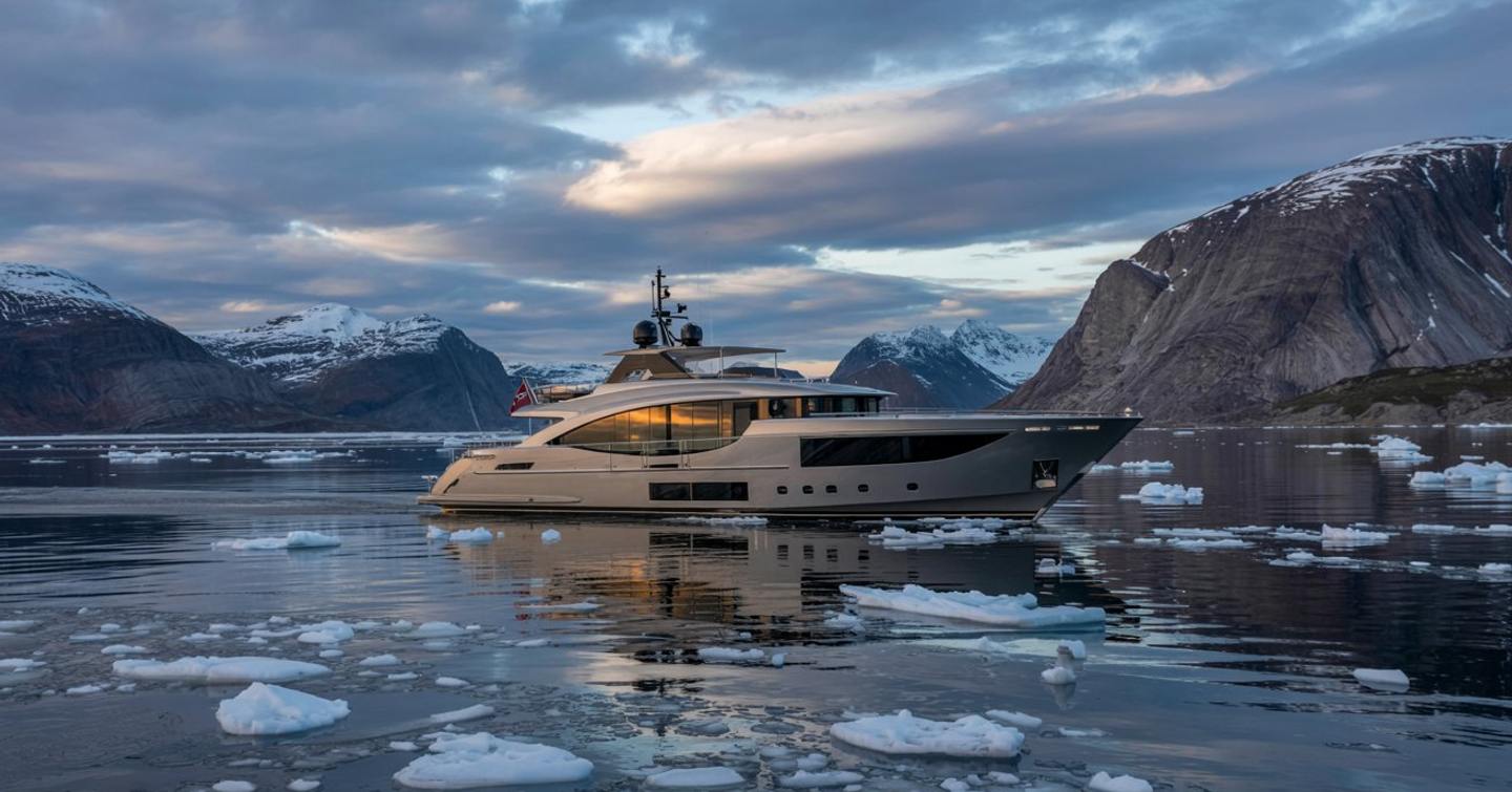 Luxury yacht in Norway seas - how cold weather affects yacht performance