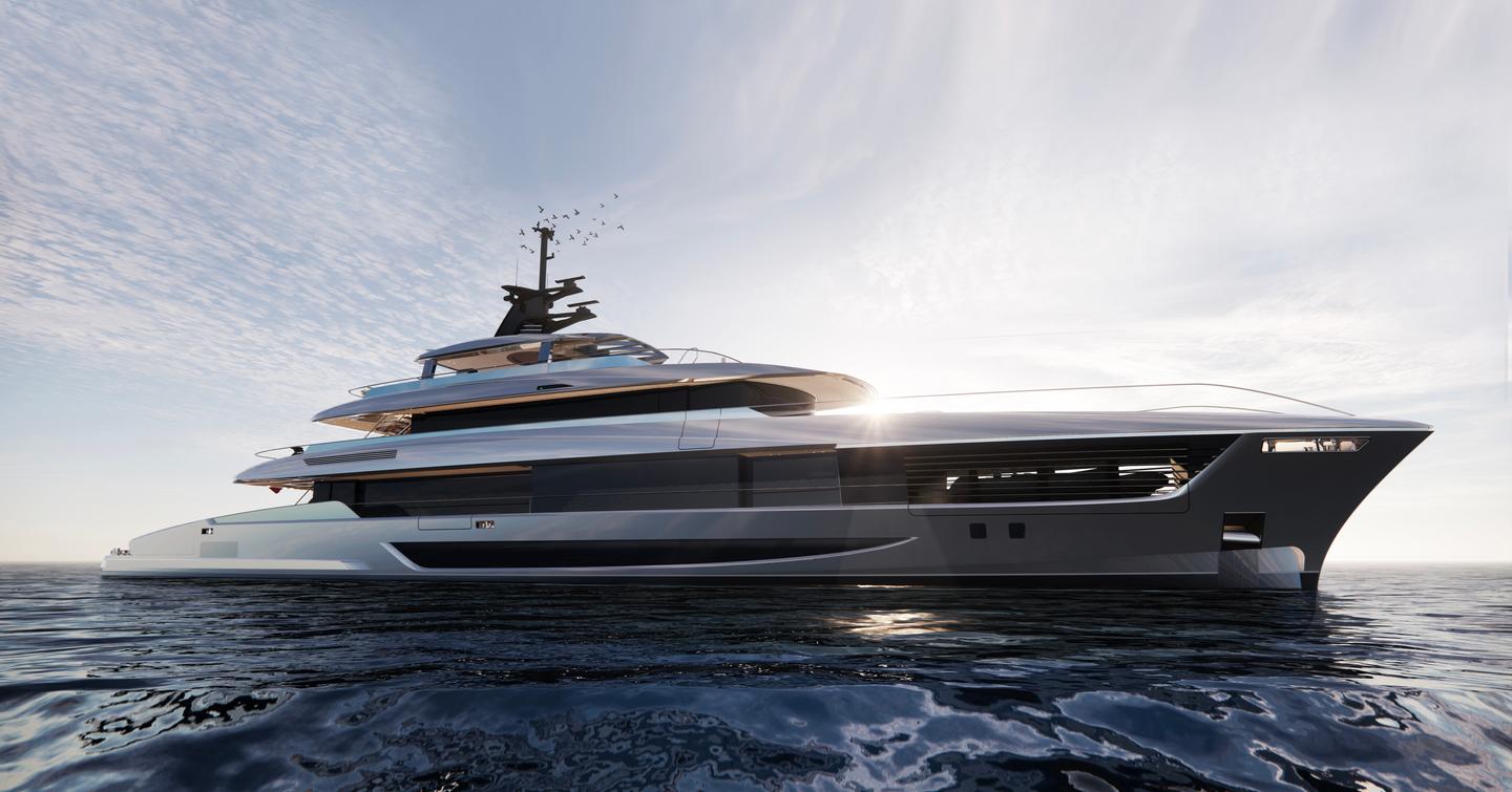 Mengi Yay NL 50 Plus superyacht rendering 