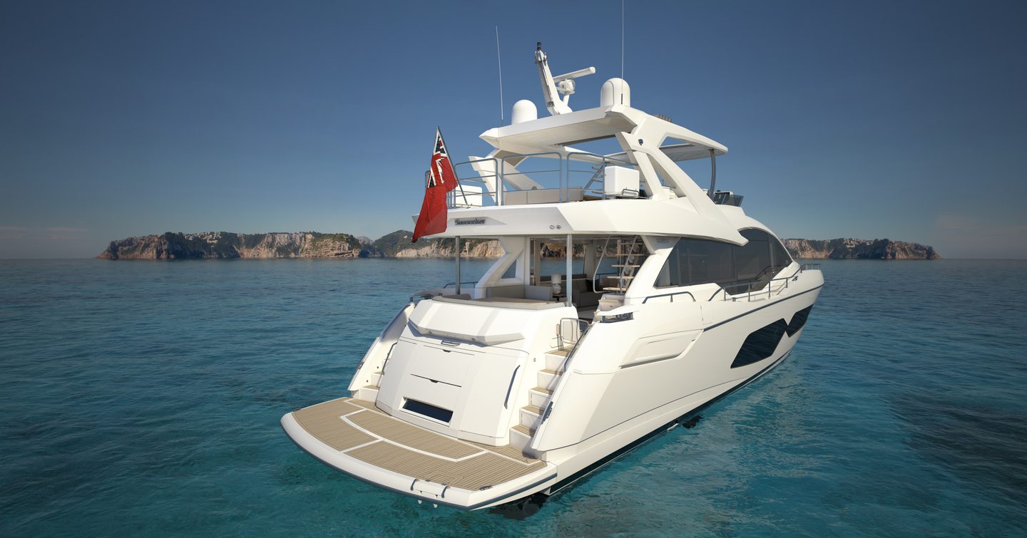 Sunseeker-76-Yacht-Review-aft-view