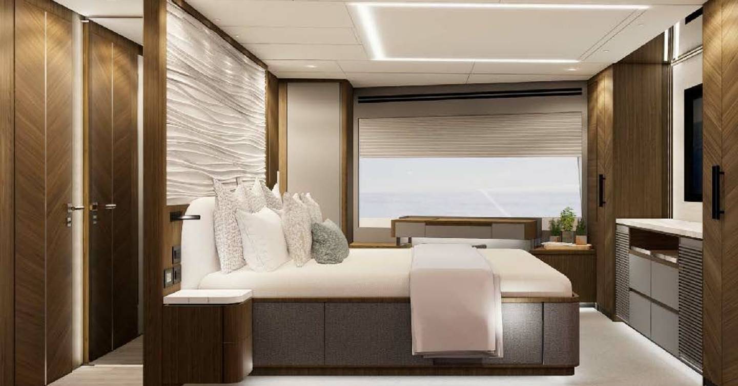 Horizon FD85s master cabin rendering