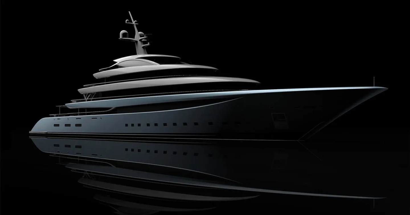 Rendering of superyacht JASSJ