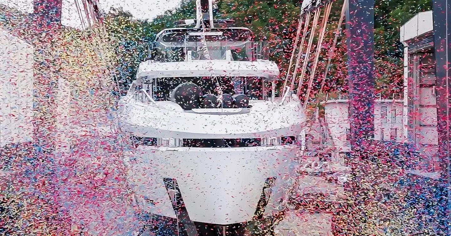 Andala being celebrated with confetti 
