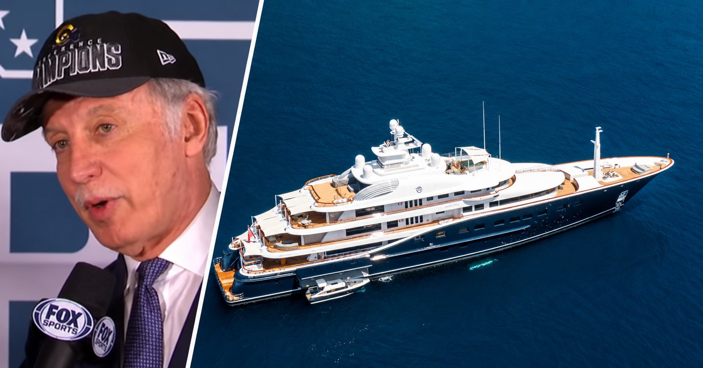 Stan Kroenke and superyacht Aquila 