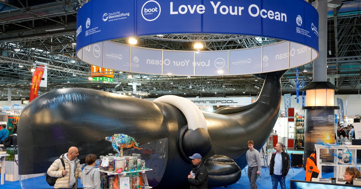 Love your ocean tribute at Boot Düsseldorf 2025