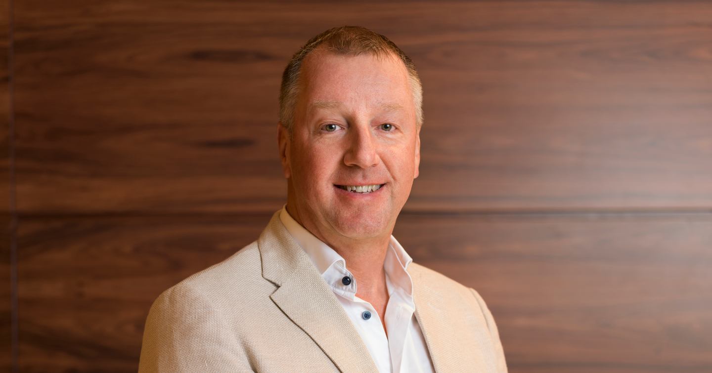 New Heesen Yachts CEO Jeroen van der Meer smiling 