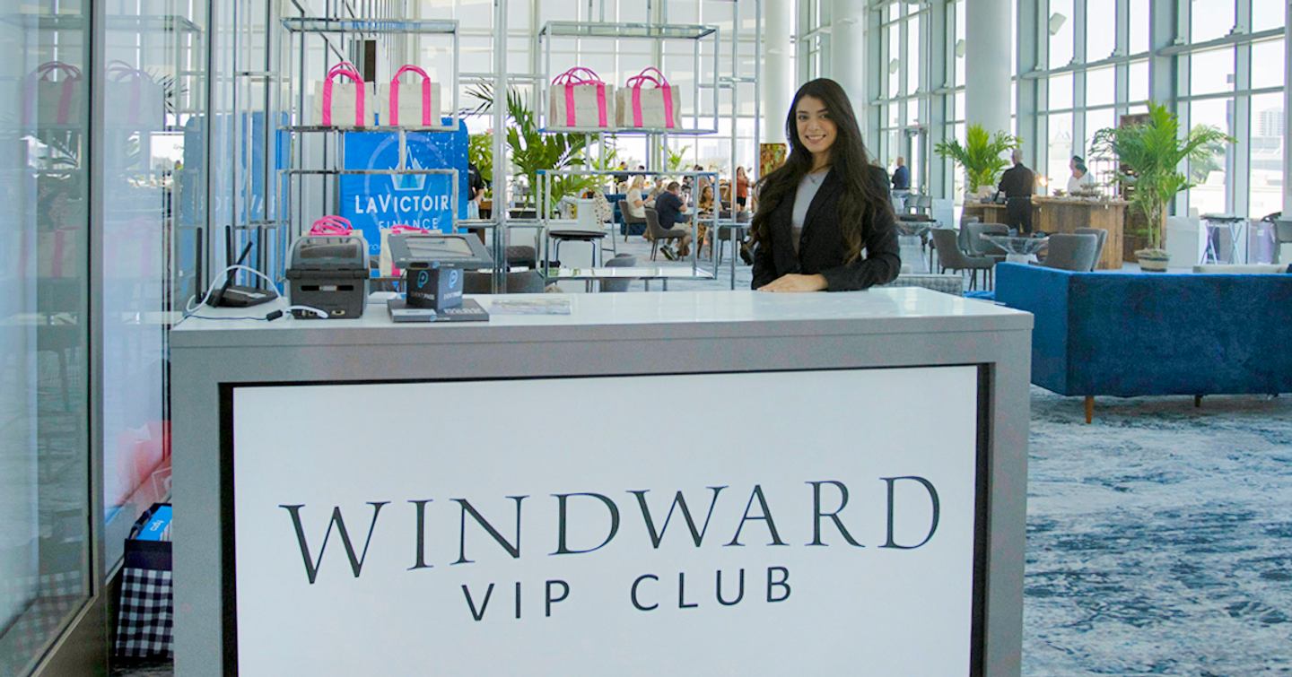 Entrance to the Windward VIP facility at DBMIBS