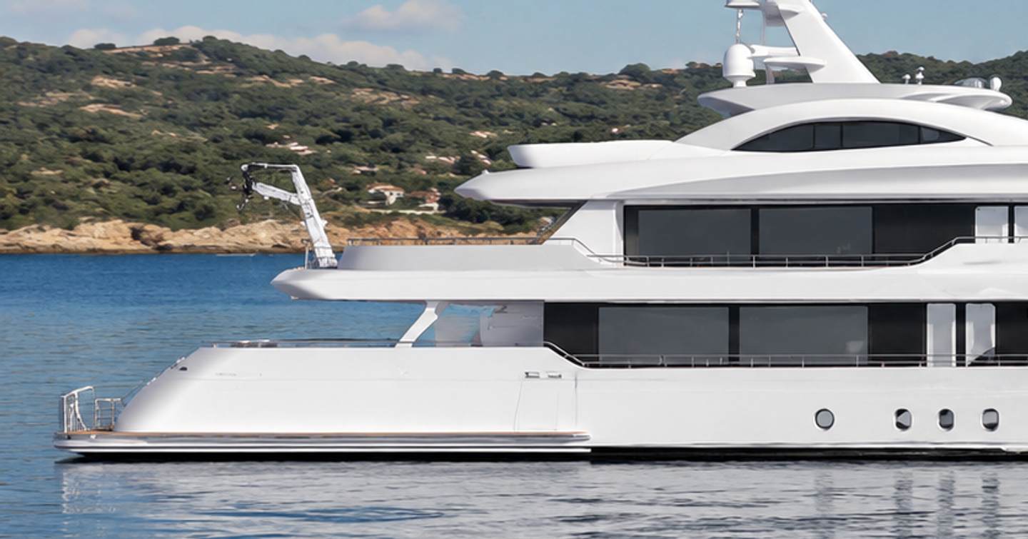 Rendering of Superyacht Project Kansei aft 