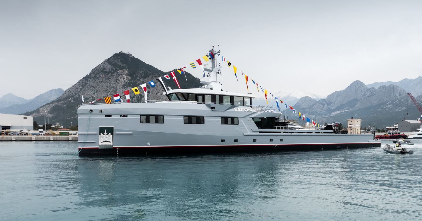 Damen YS 53 Support Yacht Rafter at launch