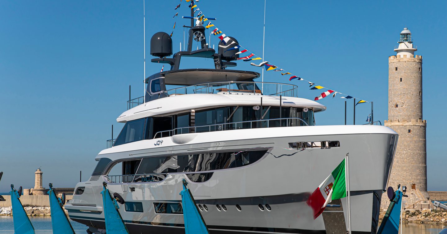 Benetti Oasis 40M JOY ready to be launched