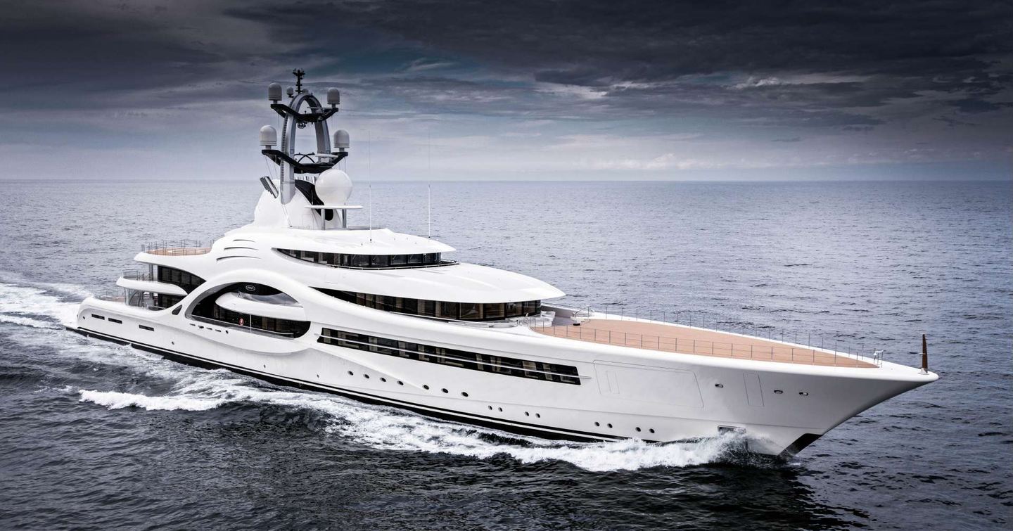 Michael Leach Design Studio was also behind the design of the 100m Feadship superyacht ANNA