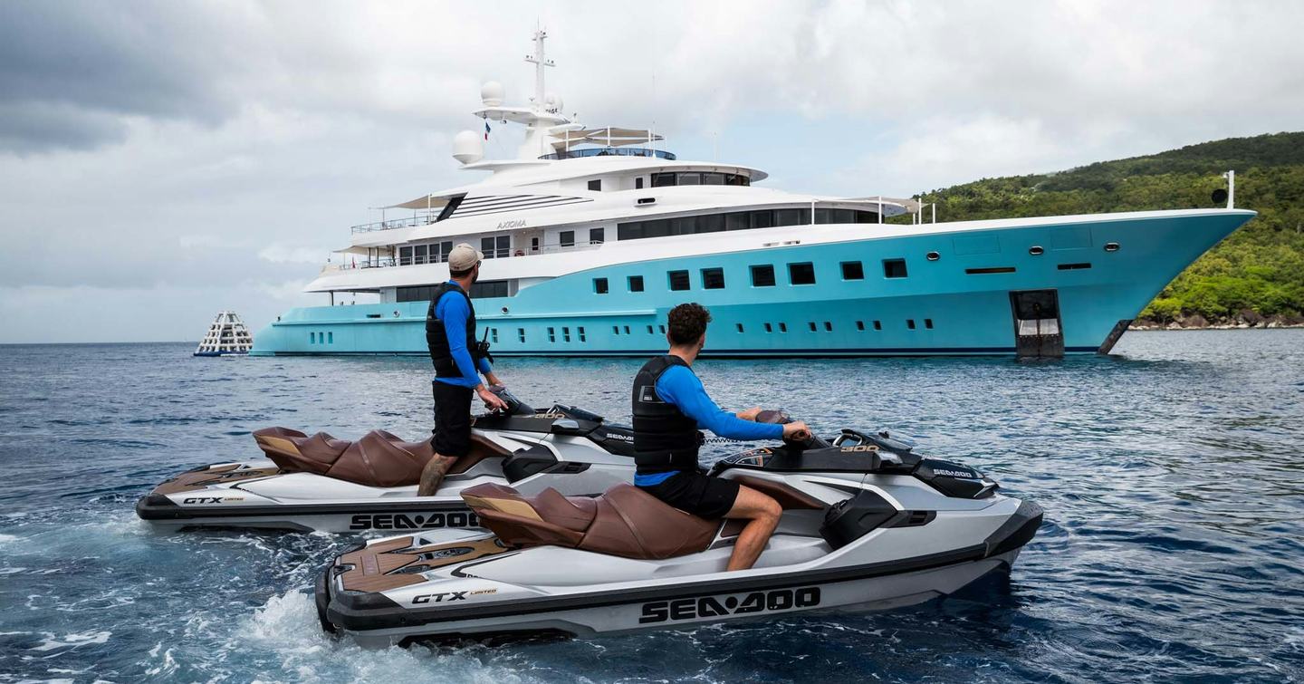 Guests on Sea-Doo Jet Skis