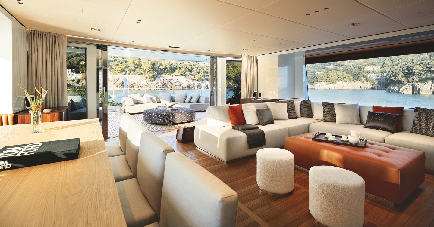 benetti 40m interior