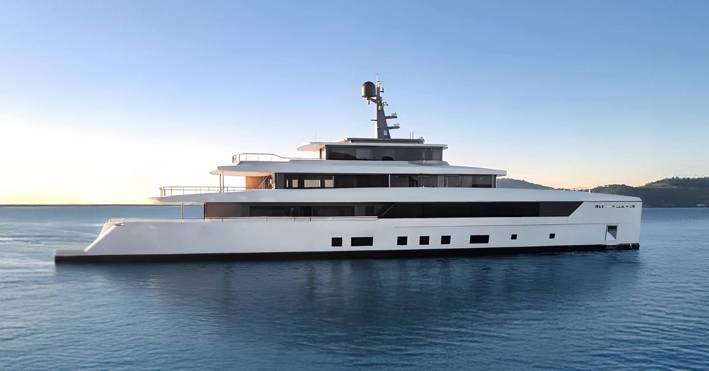 Superyacht Fantasy rendering 