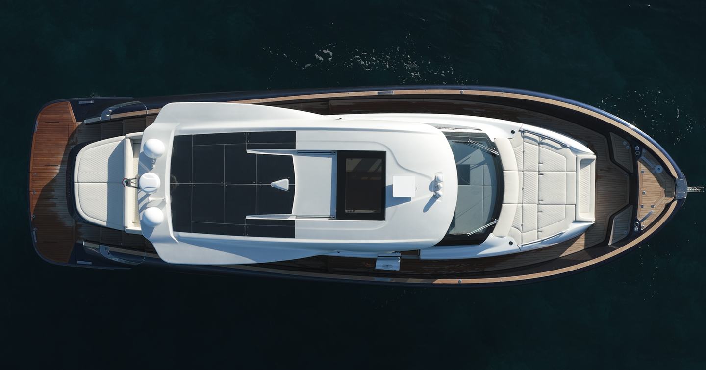 Solaris-Power-60-Coupe-Review-overhead-deck-layout-showing-sunroof-foredeck-and-aft-cockpit
