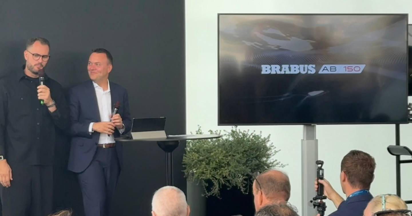 CEO of Brabus Yachts at the MYS 2026 Press Conferece