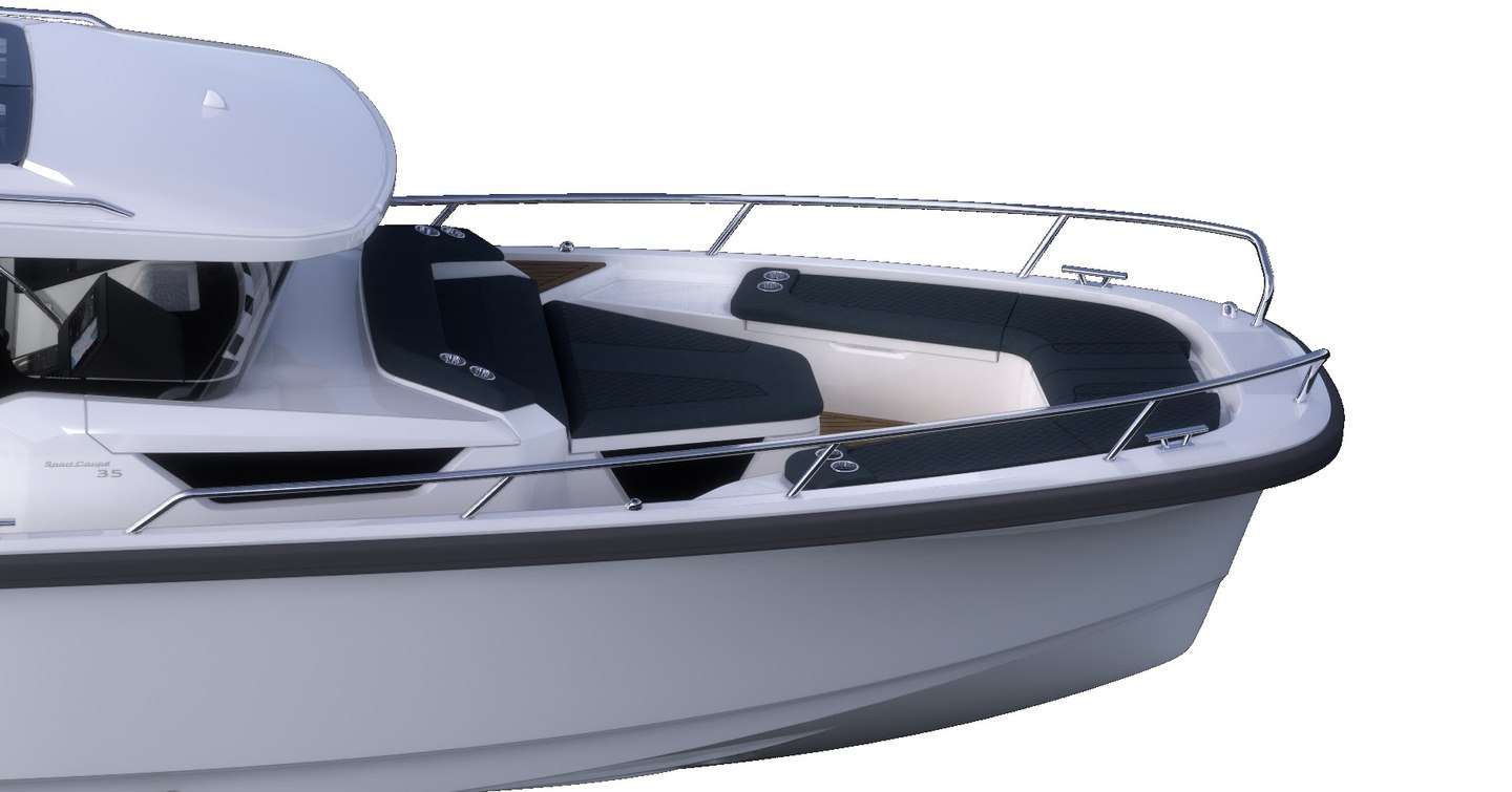 Nimbus Sport Coupé 35 yacht rendering 