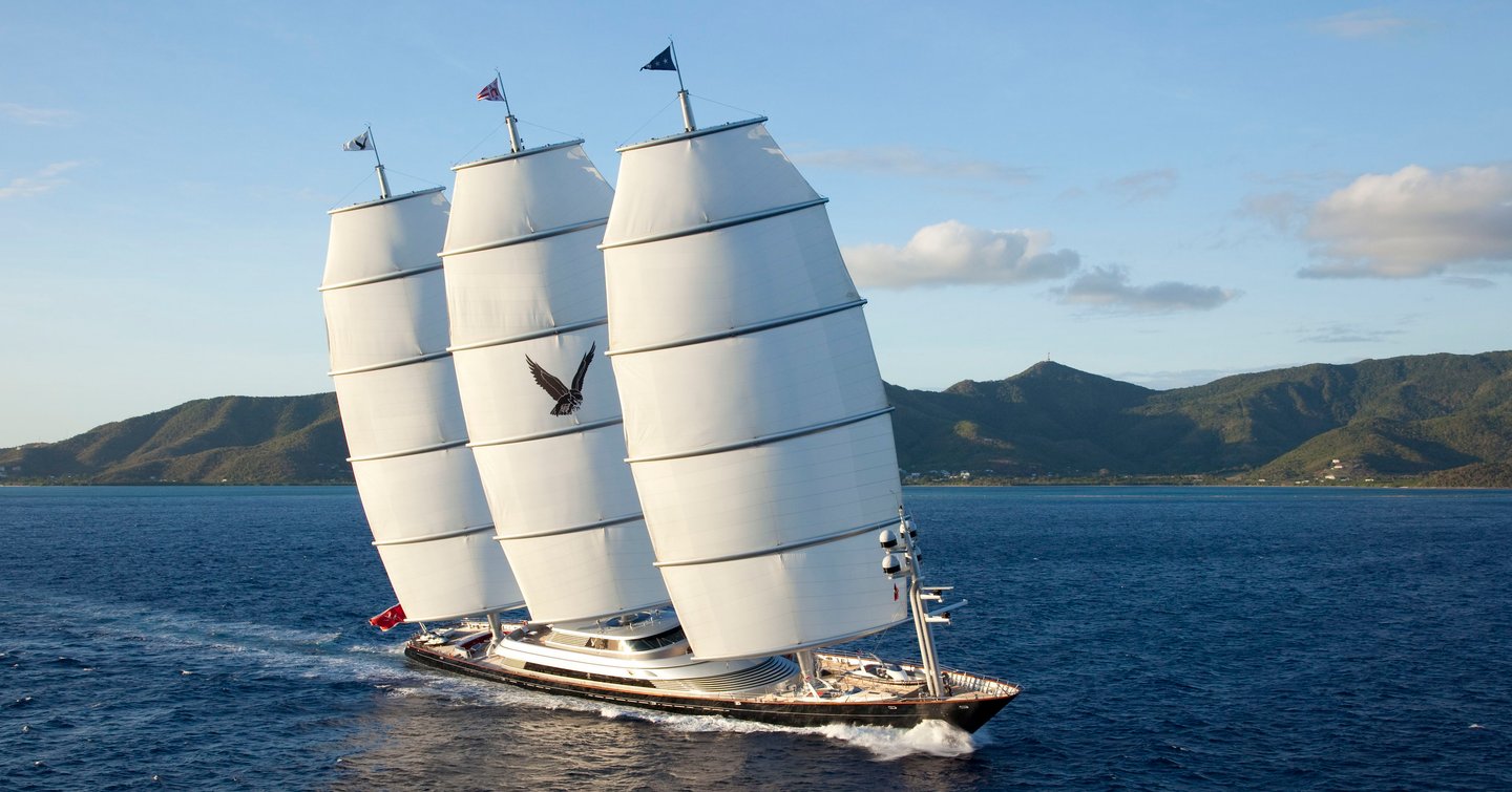 Perini Navi sailing yacht Maltese Falcon