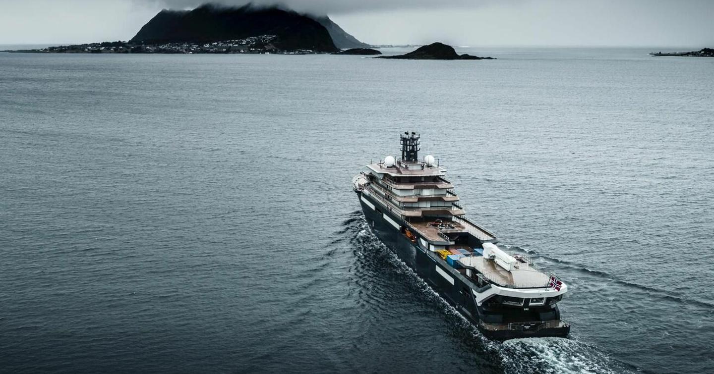 Superyacht REV OCEAN at sea