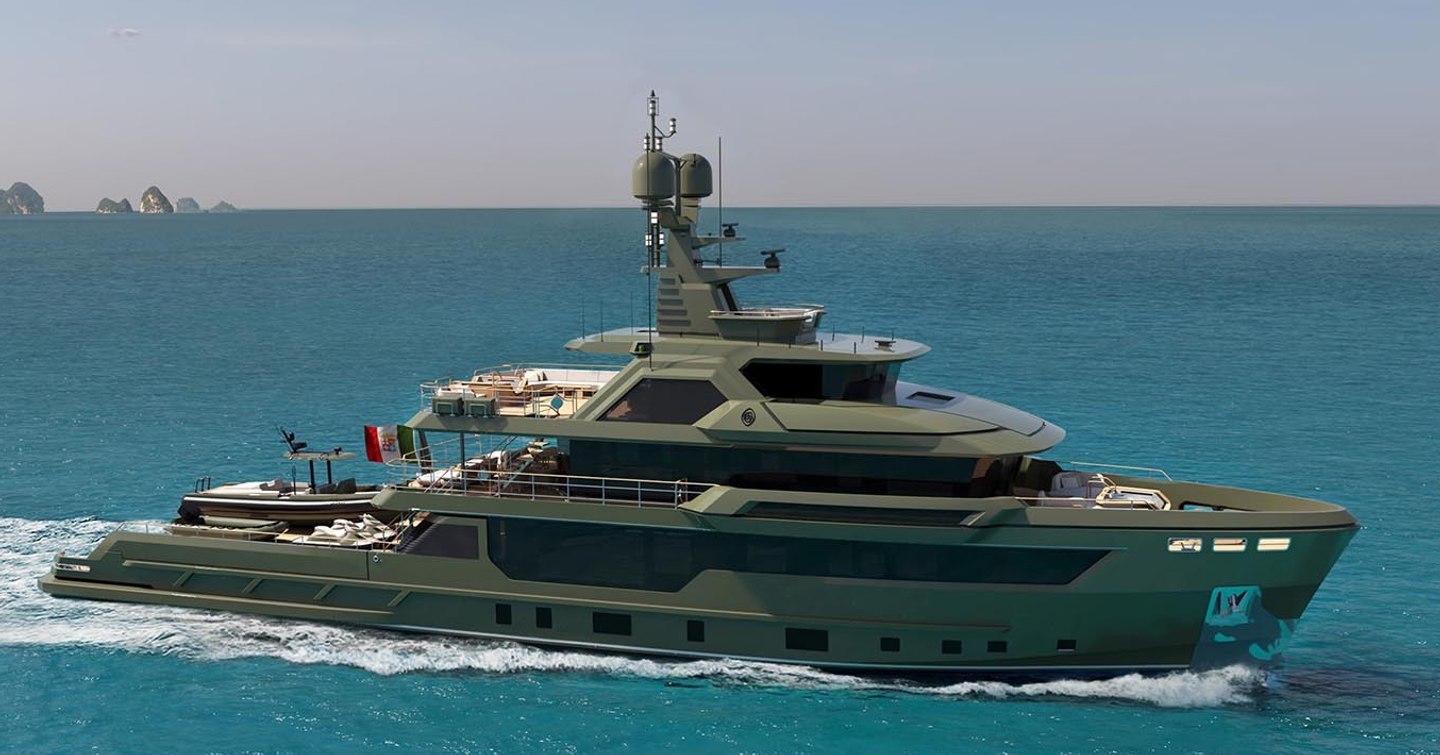 Explorer Yacht Nasiba under way