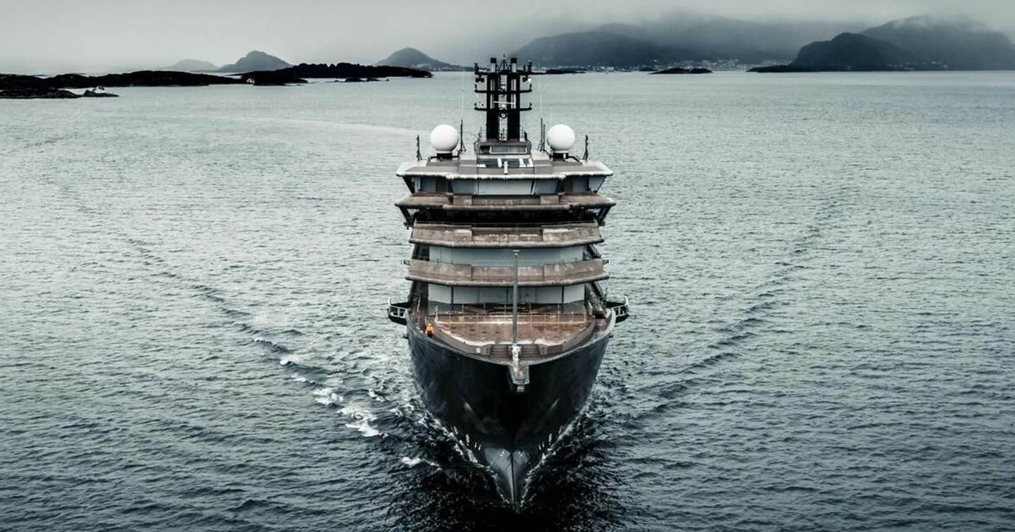 Superyacht REV OCEAN at sea