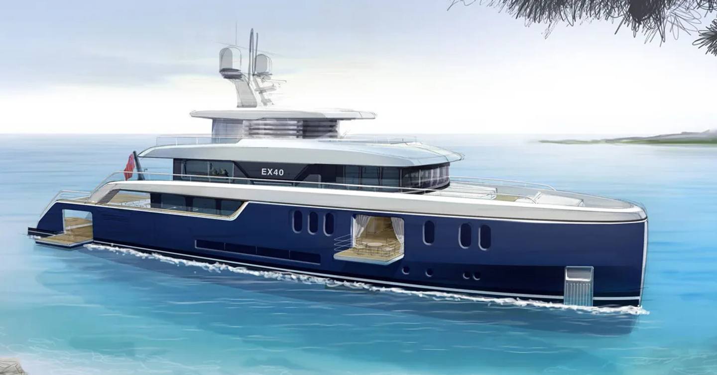 EX40 concept on water