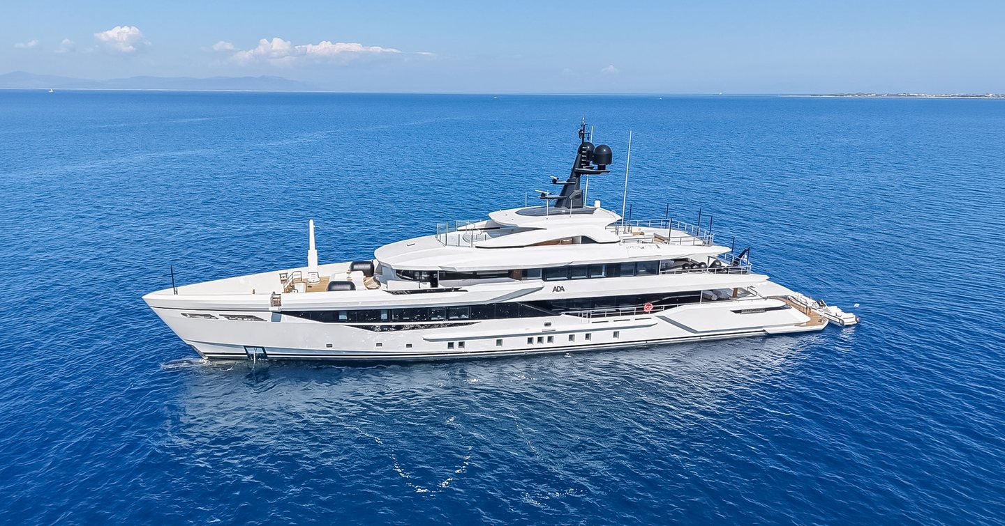 Bilgin 170 Superyacht Ada at anchor 