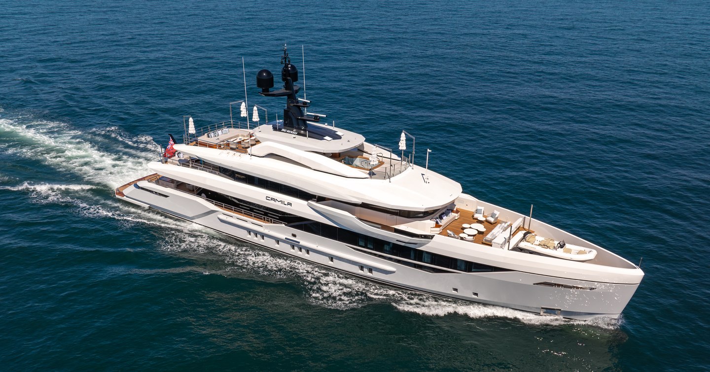 Bilgin Yachts superyacht Camila underway side view 