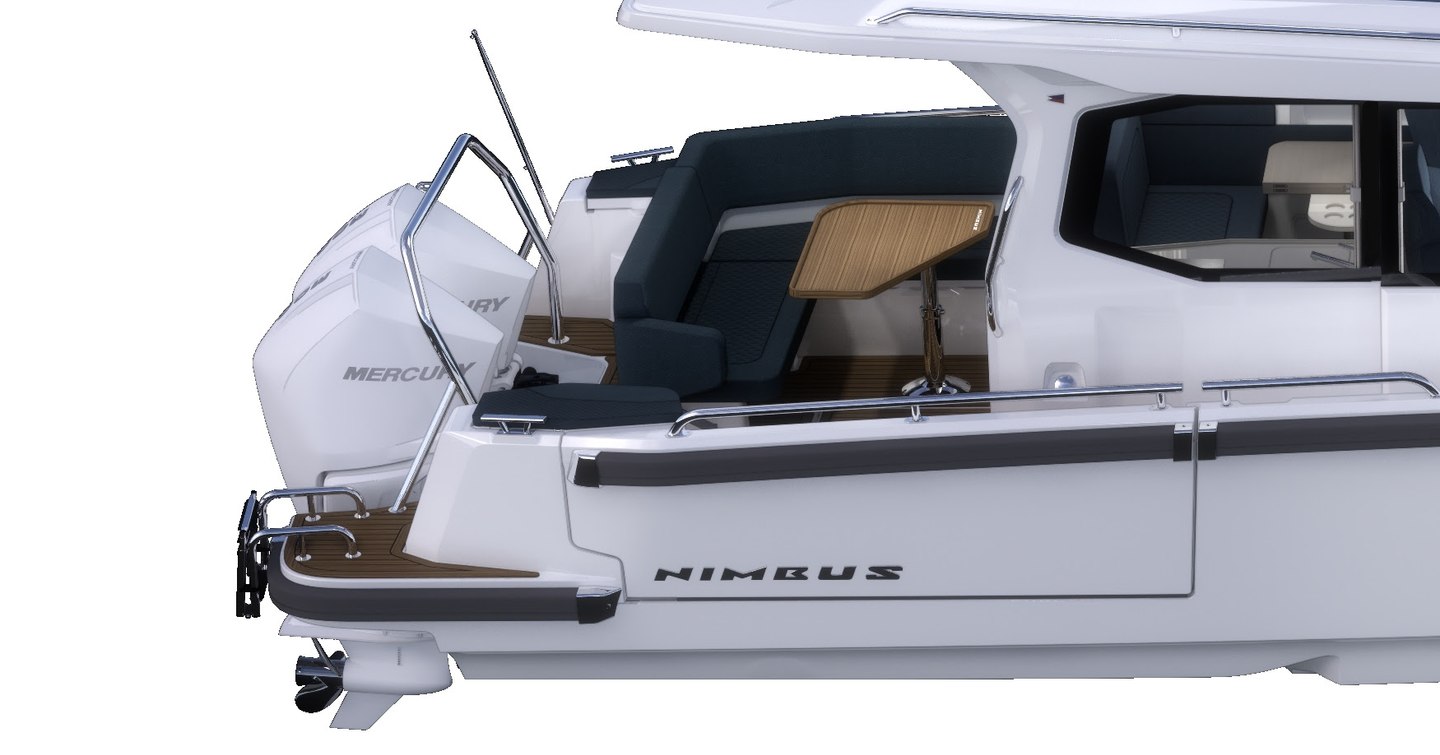 Nimbus Sport Coupé 35 yacht rendering 
