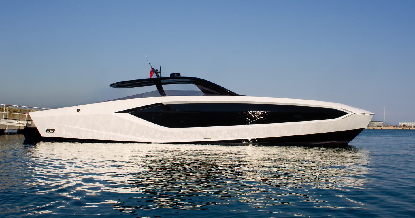 Tecnomar for Lamborghini 63 Yacht Hull 33