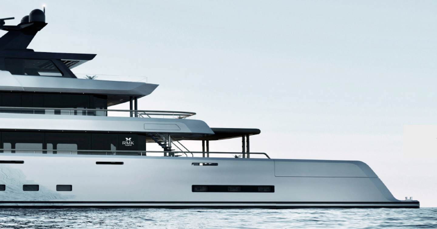 Rendering of superyacht Project Orca aft decks 