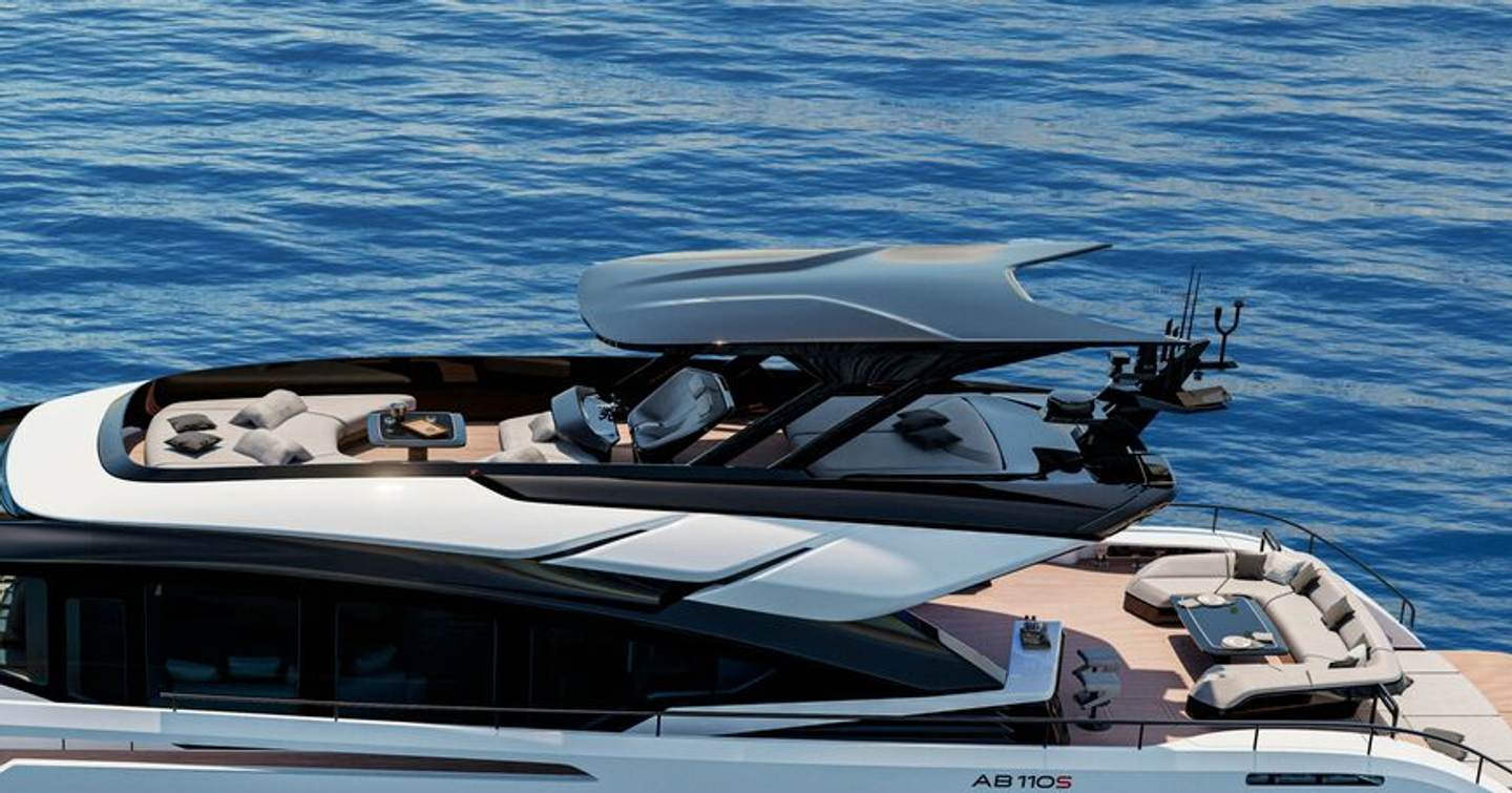 AB Yachts AB 110S motor yacht retractable hard top