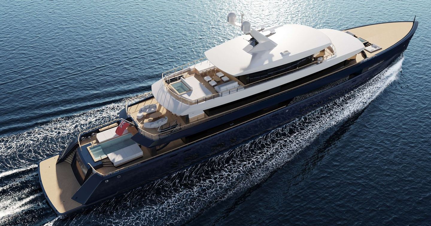 A render of Feadship superyacht ONE