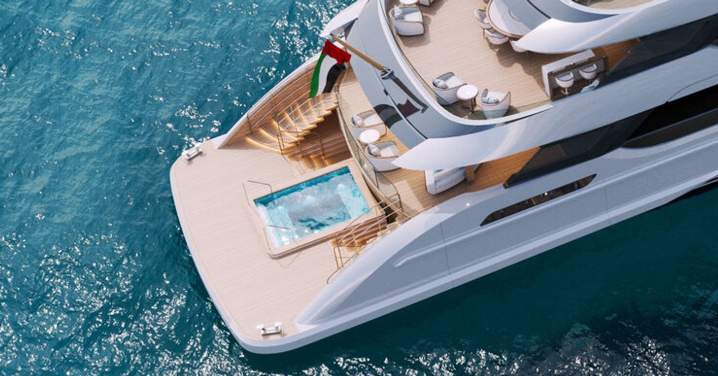 Gulf Craft Majesty 180 yacht beach club 