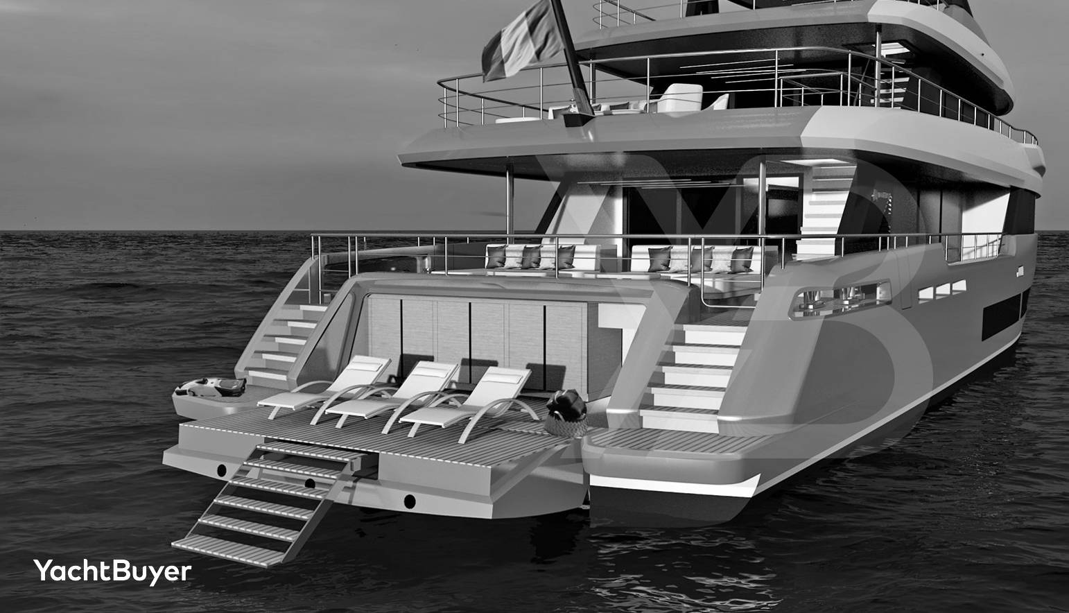 ATLANTE CLASSIC 35 EXPLORER YACHT HULL # 2