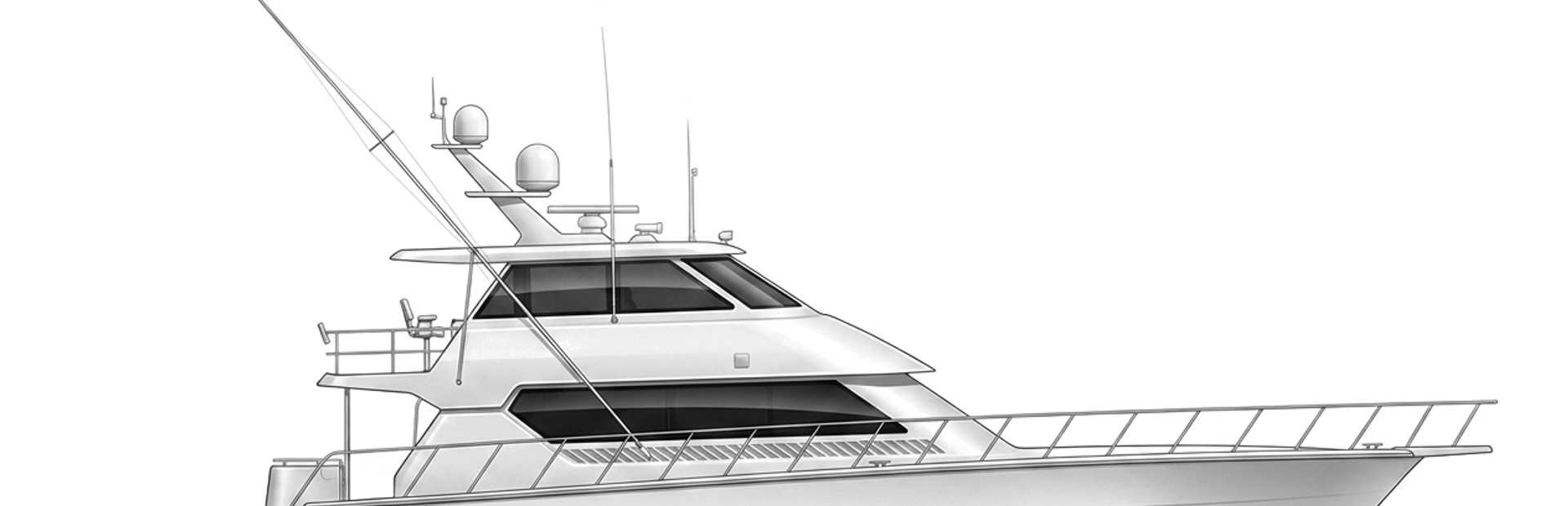 Hatteras 86 Convertible Yachts For Sale