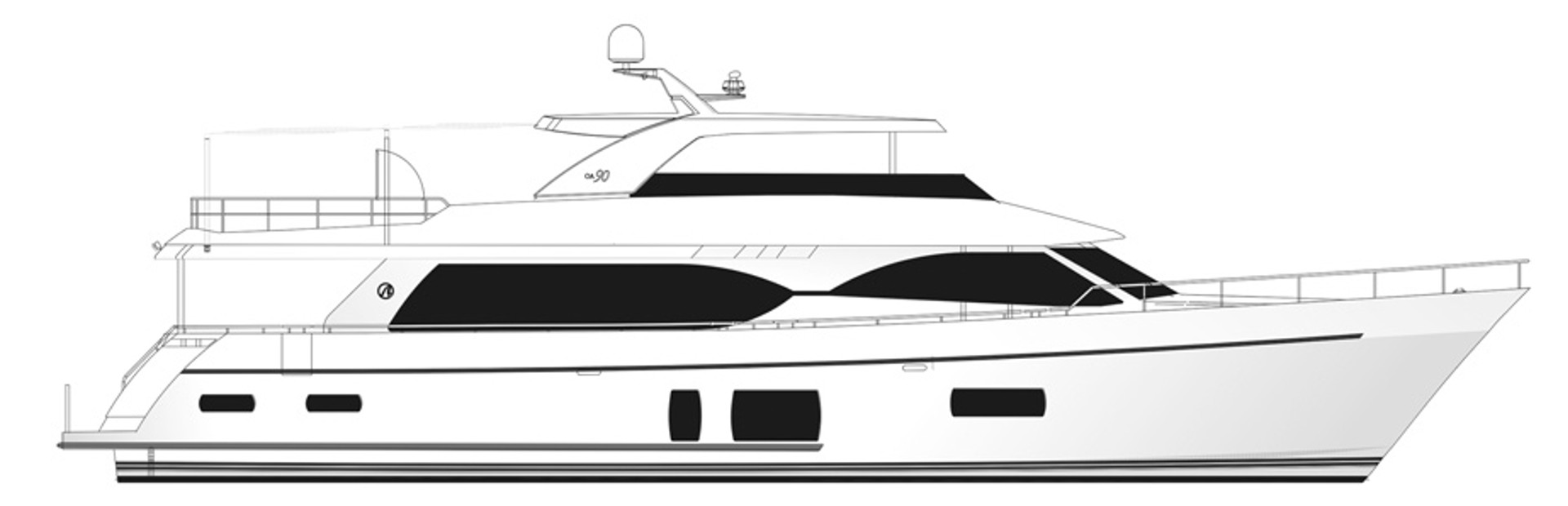 Ocean Alexander 90 Flybridge Yachts For Sale