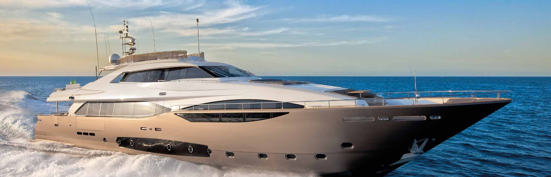 Custom Line 124' Yachts For Sale