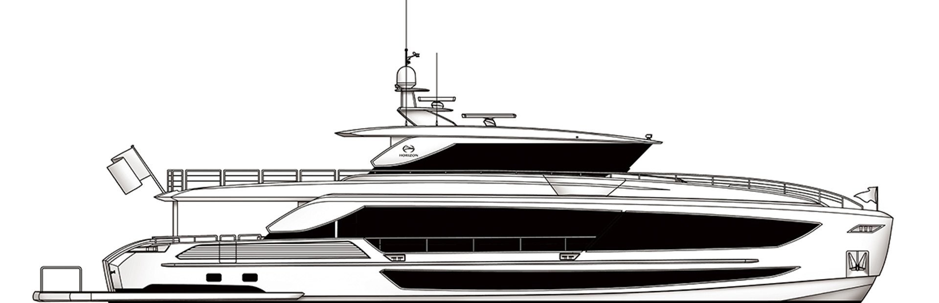 Horizon FD100 Skyline Yachts For Sale