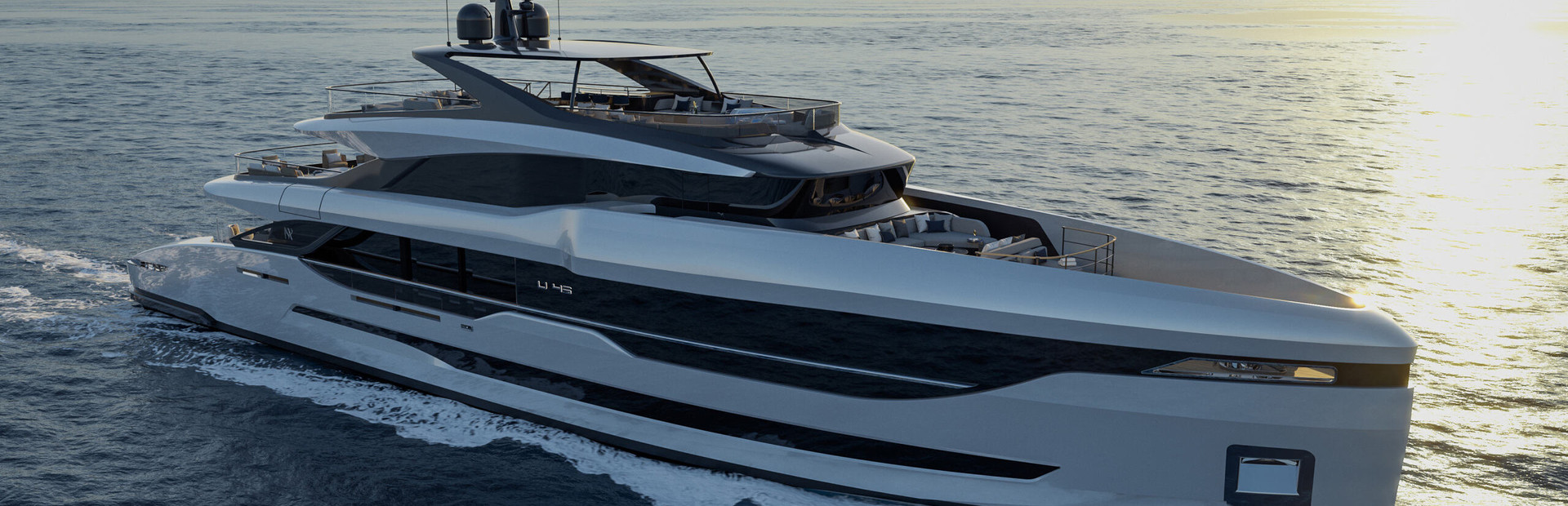 ISA Unica 45M Steel Yachts For Sale
