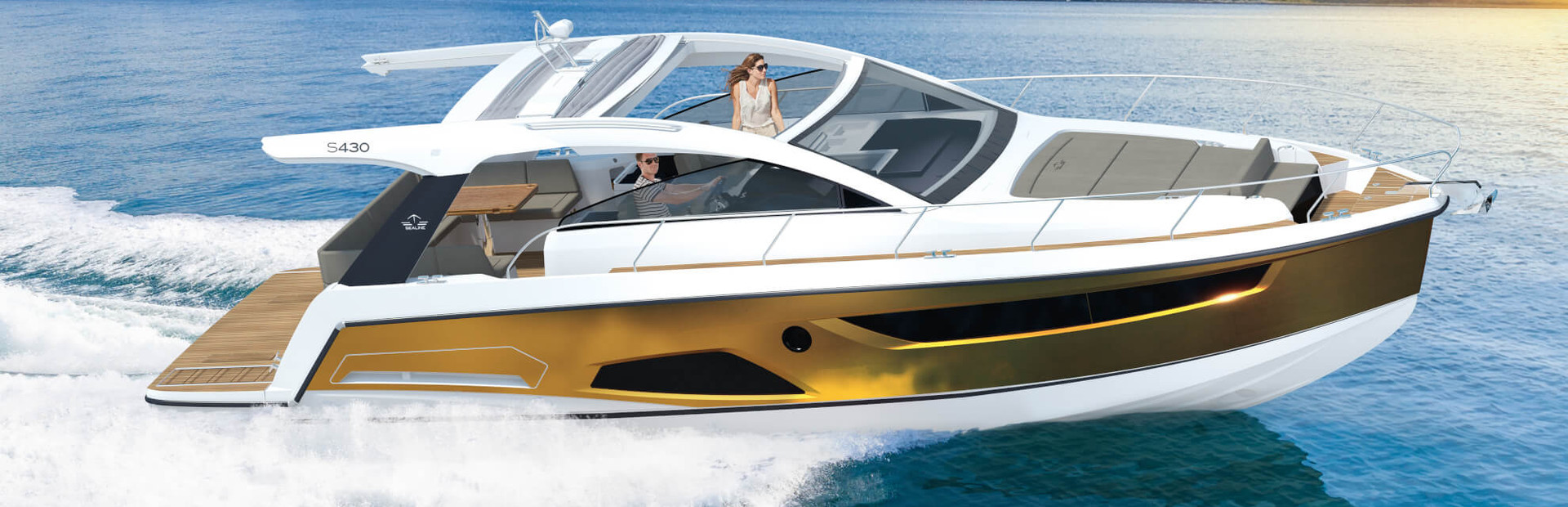 Sealine Boat Reviews, Yacht 1