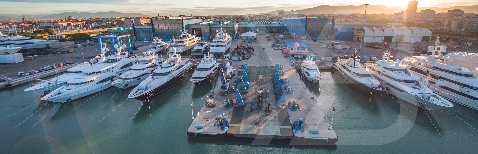 Benetti Livorno Shipyard, Example 1