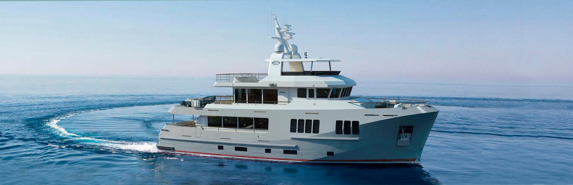 Bering Yachts Expedition Series Yachts, Example 1