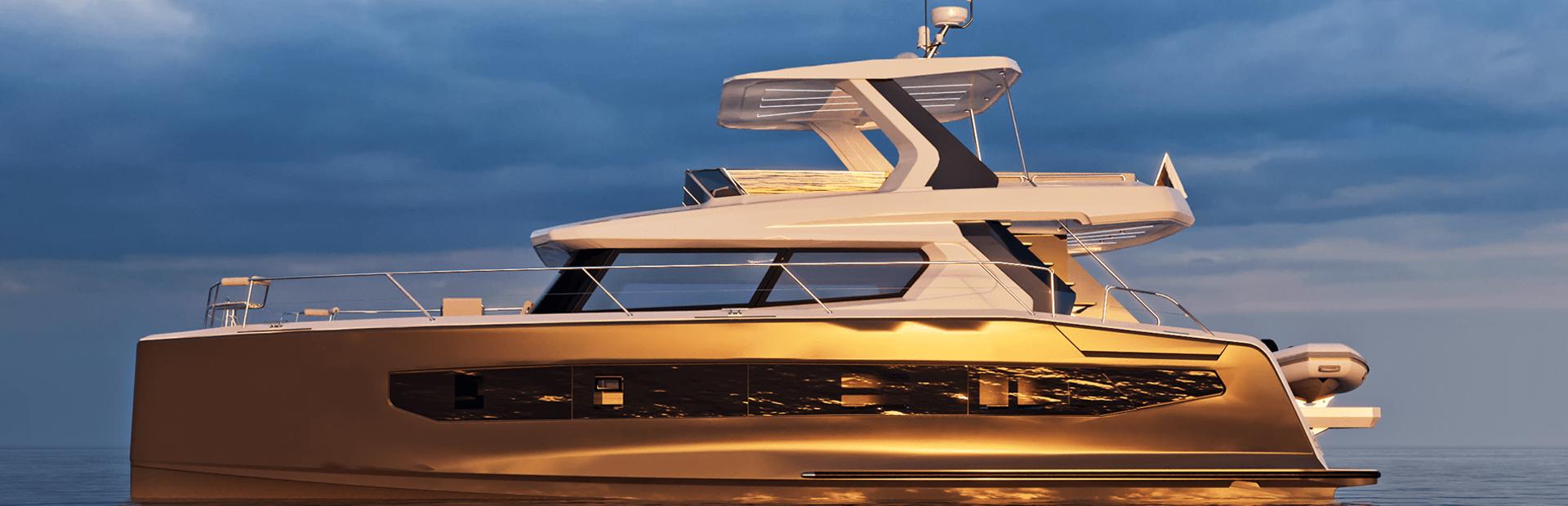 Omaya 50 Catamaran, Example 1