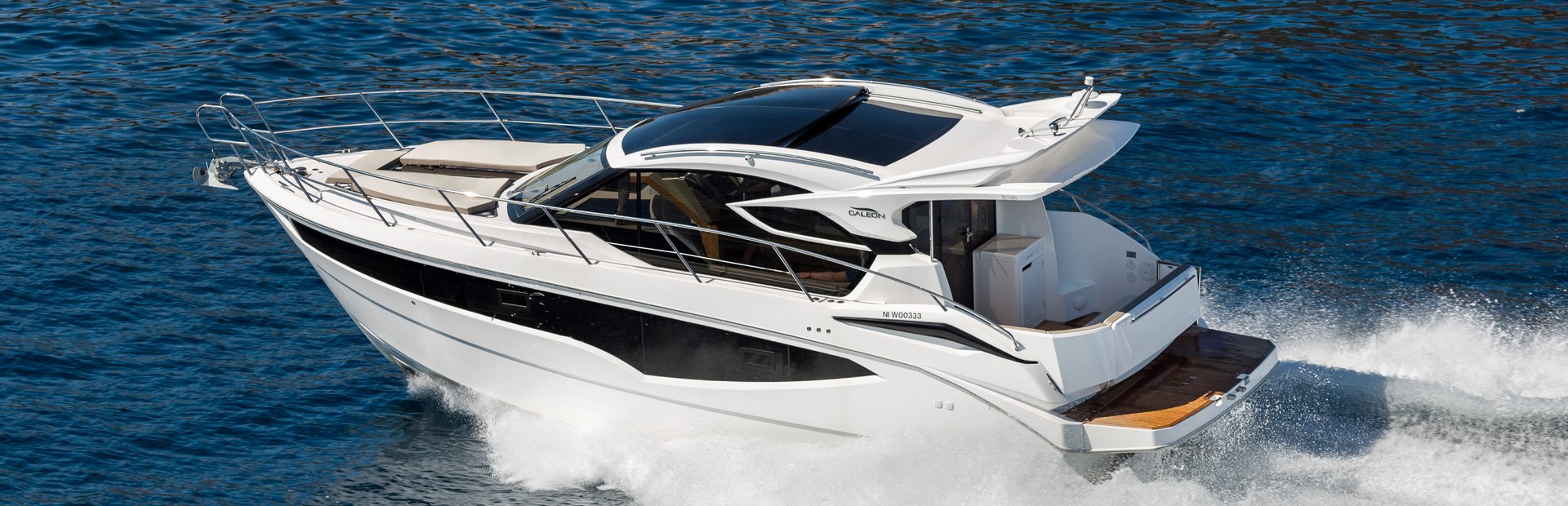 Galeon 370 HTC Boat, Example 1