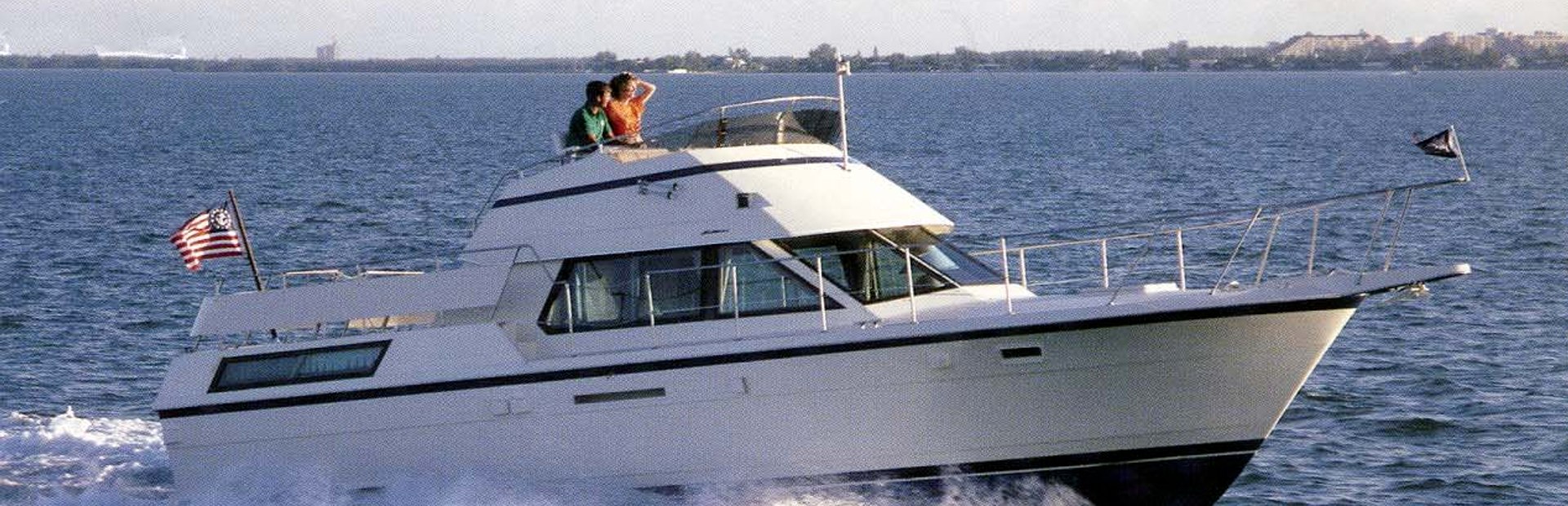 Hatteras 40 Double Cabin Yacht (Gen 1, 1986 - 1989), Example 1