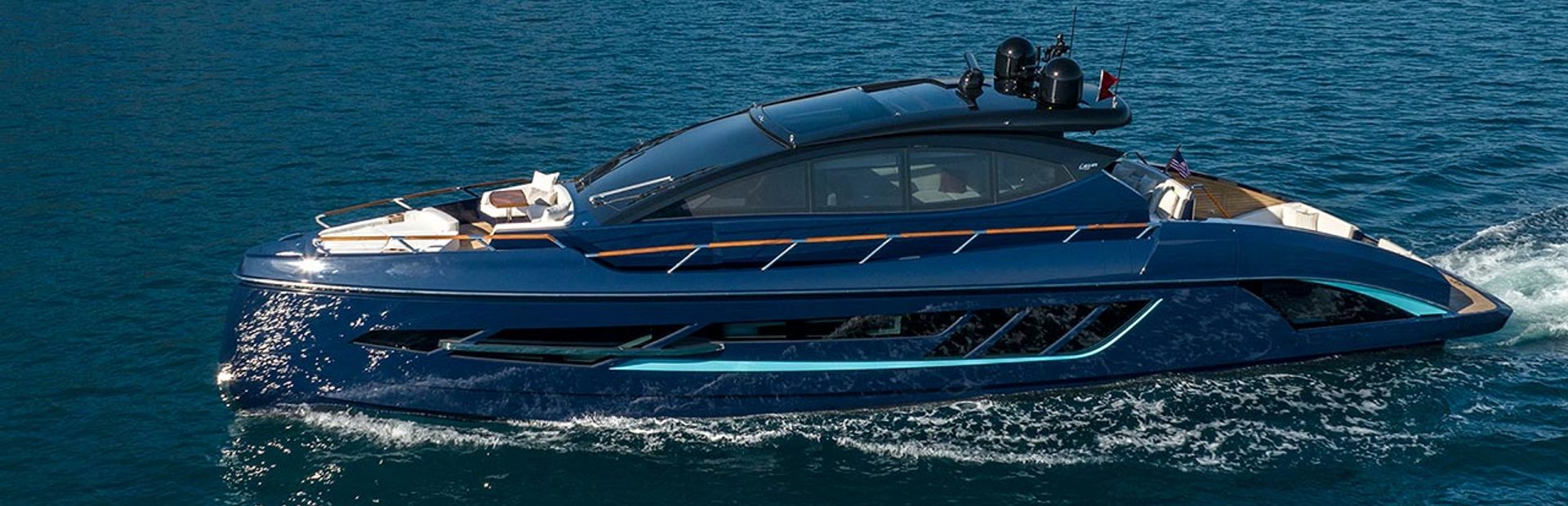 Lazzara Yachts LSX Series Yachts, Example 1