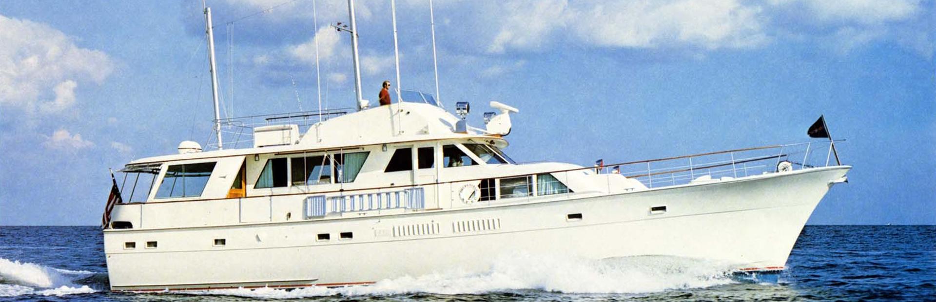 Hatteras 70Motoryacht (Mk1, 1970 - 1981), Example 1