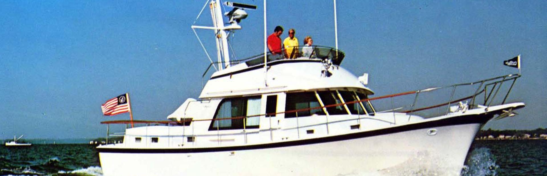 Hatteras 42 LRC Yacht (Mk1, 1976 - 1978), Example 1