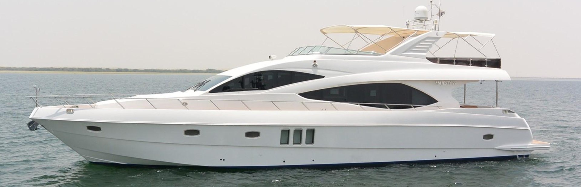 Majesty 77 Yacht (Mk1, 2008 - 2010), Example 1